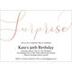 Surprise Foil Birthday Invitations Image 8 of 9